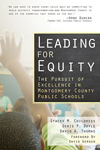 Book Cover Leading for Equity: The Pursuit of Excellence in the Montgomery County Public Schools