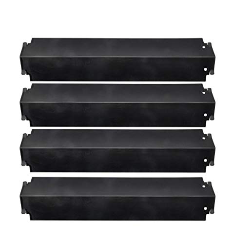 Book Cover VICOOL hyJ332A (4-Pack) Porcelain Steel Heat Plate Replacement for Select Gas Grill Models, Charbroil and Others
