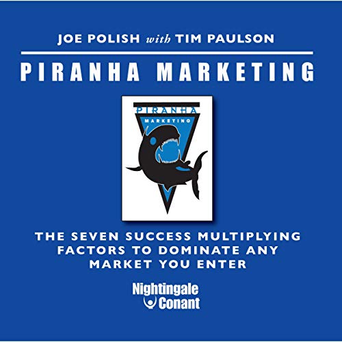 Book Cover Piranha Marketing: The Seven Success Multiplying Factors to Dominate the Market You Enter