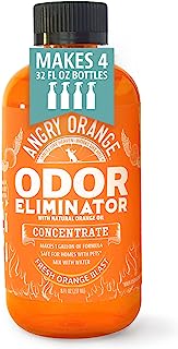 Book Cover Angry Orange Pet Odor Eliminator for Dog and Cat Urine, Makes 1 Gallon of Solution for Carpet, Furniture and Floor Stains