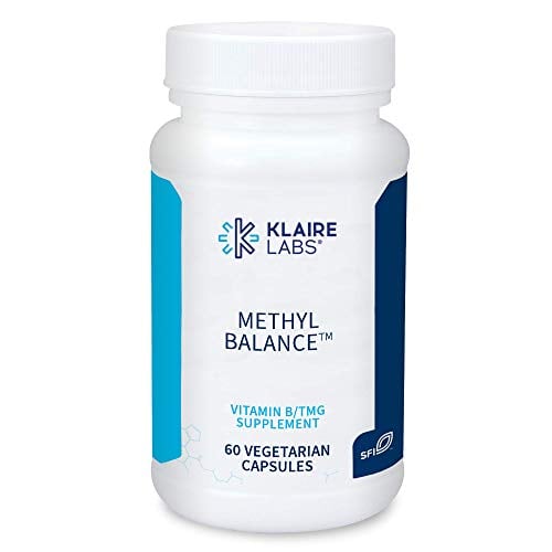 Book Cover Klaire Labs Methyl Balance - Metabolism & Methylation Support with Active Folate, B2, B12, B6 & TMG - B Vitamins & Folate to Help Support Cognitive & Cardiovascular Health (60 Capsules)