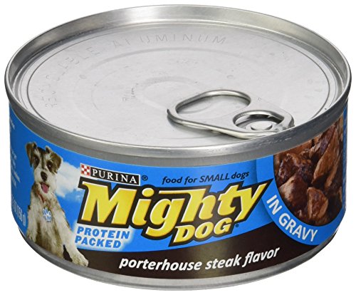 Book Cover Mighty Dog Seared Filet Variety Pack - Tenderloin Tips & Porterhouse Steak - 12x5.5 oz