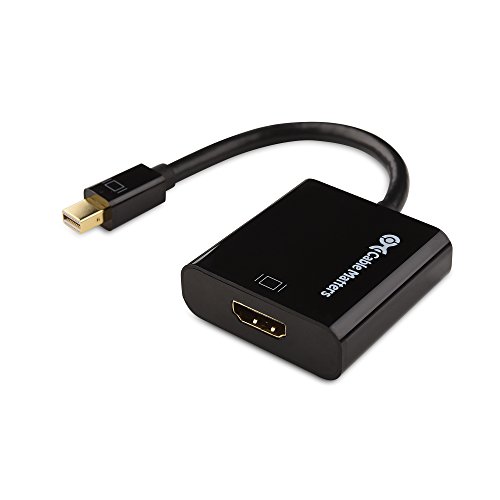Book Cover Cable Matters Active Mini DisplayPort to HDMI Adapter (Active Mini DP to HDMI) Supporting Eyefinity Technology 4K Resolution