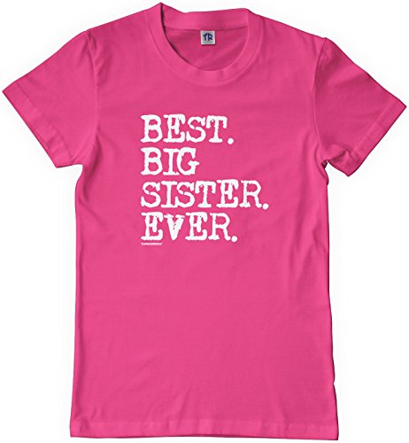 Book Cover Threadrock Big Girls' Best Big Sister Ever Youth T-Shirt