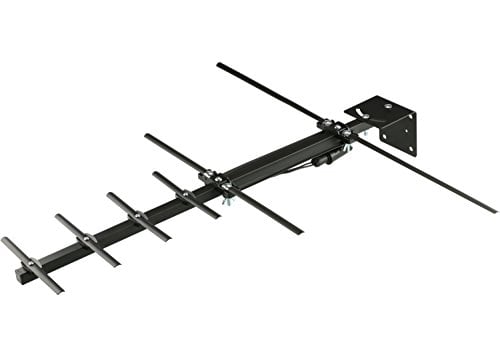 Book Cover Channel Master STEALTHtenna Digital HDTV Directional Outdoor TV Antenna - VHF, UHF Aerial with Adjustable Angle Bracket for Mast Pole or Vertical Surface Mounting Outside or in Attic - CM-3010HD