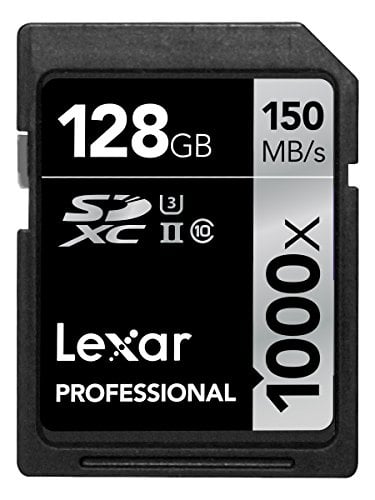 Book Cover Lexar Professional 1000x 128GB SDXC UHS-II Card