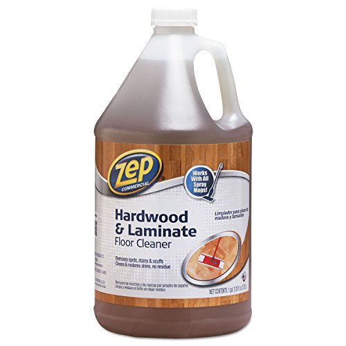 Book Cover Zep Hardwood Floor Cleaner-Liquid Solution-128 fl oz (4 Quart) -Blue