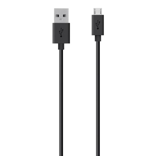 Book Cover Belkin MIXIT? Micro USB Cable for Samsung Phones (Black, 9.8 Feet)