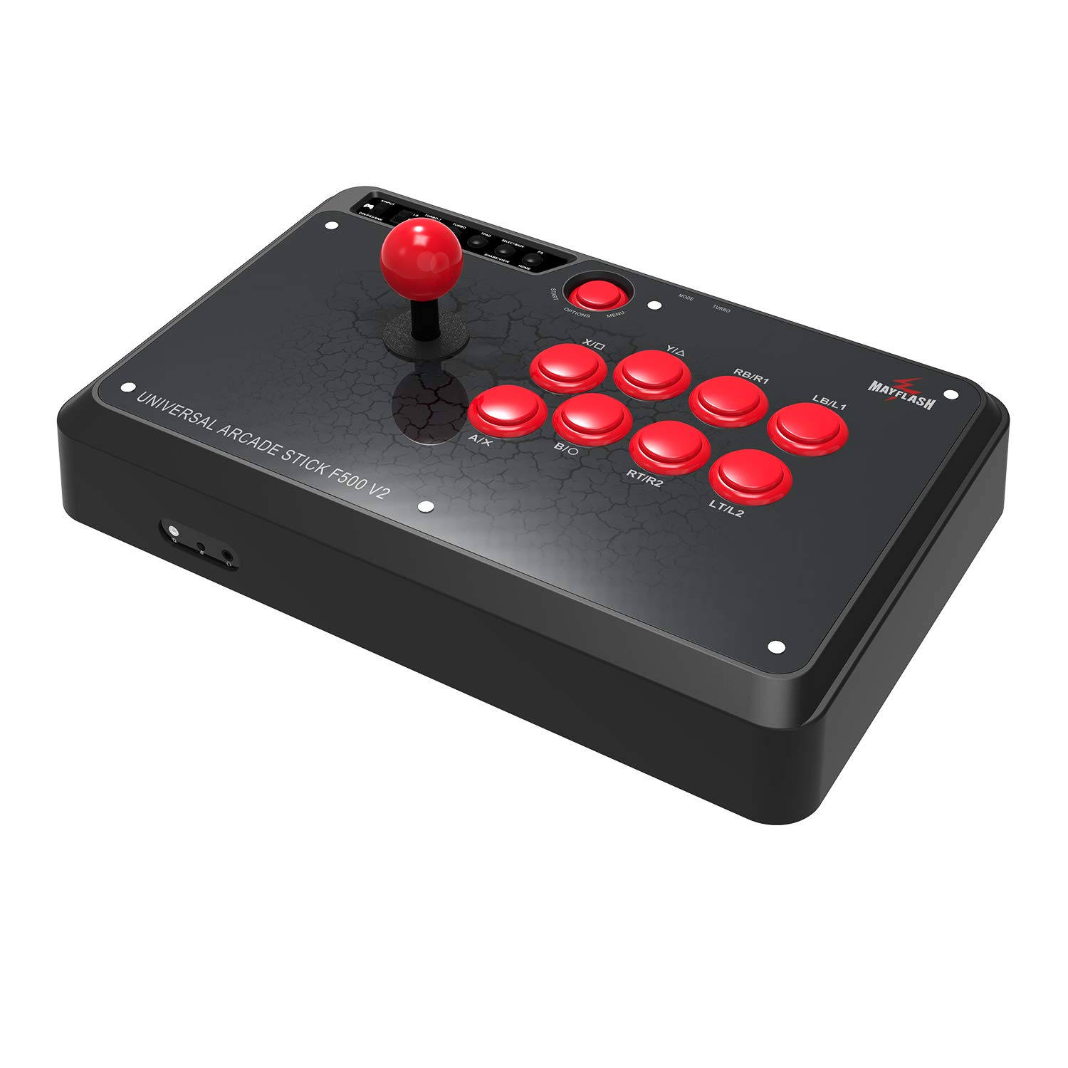 Book Cover MAYFLASH Universal Arcade Fighting Stick F500 for Switch, Xbox Series X/S, Xbox One, Xbox 360, PS4, PS3, Windows, macOS, Android, Raspberry Pi, Steam Deck, PS Classic, NEOGEO Mini