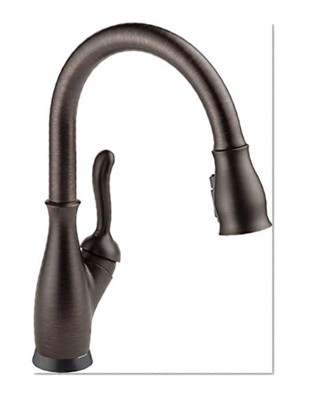 Book Cover Delta Faucet Leland Single-Handle Touch Kitchen Sink Faucet with Pull Down Sprayer, Touch2O and ShieldSpray Technology, Magnetic Docking Spray Head, Venetian Bronze 9178T-RB-DST