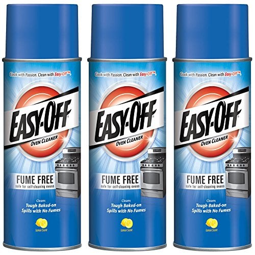 Book Cover Easy-Off Fume Free Oven Cleaner, Lemon 14.5 oz Can (Pack of 3)