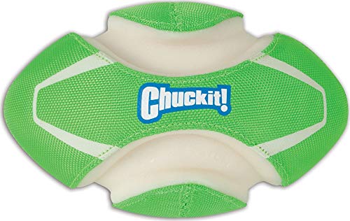 Book Cover ChuckIt! Max Glow Fumble Fetch Dog Football Dog Toy