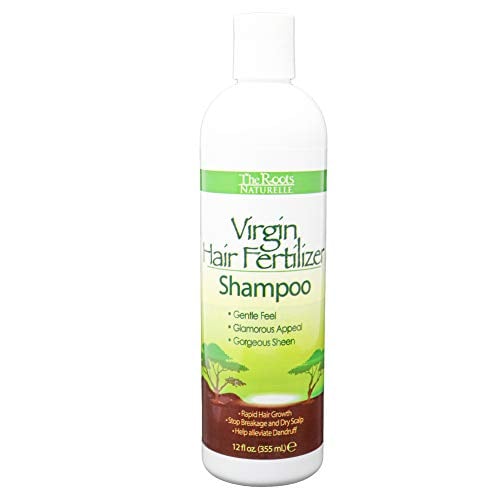 Book Cover Virgin Hair Fertilizer Shampoo. African American Hair Shampoo. Rapid Hair Growth. Helps Reduce Breakage, Dry Scalp and Dandruff. Natural Hair Product Contains Jojoba Seed Oil, Honey Extract, Aloe Vera