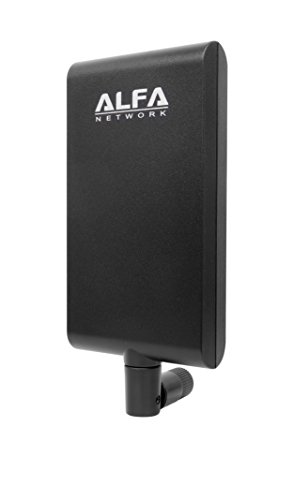 Book Cover Alfa APA-M25 dual band 2.4GHz/5GHz 10dBi high gain directional indoor panel antenna with RP-SMA connector (compare to Asus WL-ANT-157)
