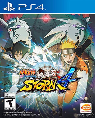 Book Cover Naruto Shippuden: Ultimate Ninja Storm 4 - PlayStation 4