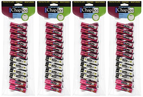 Book Cover Chap-Ice Assorted Lip Balm - 24 ct (Pack of 4)