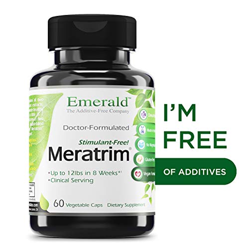 Book Cover Meratrim 800 mg - Supports Healthy Weight Loss, Metabolism, Suppresses Appetite, Anti-Inflammatory, Nitric Oxide Boost - Emerald Laboratories (Ultra Botanicals) - 60 Capsules