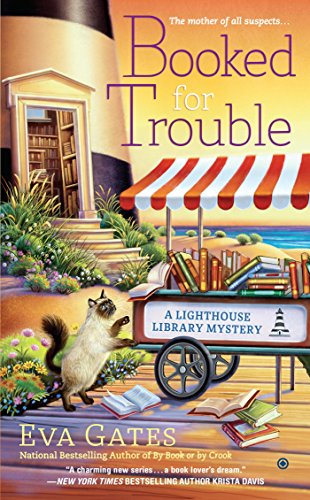Book Cover Booked for Trouble (A Lighthouse Library Mystery Book 2)