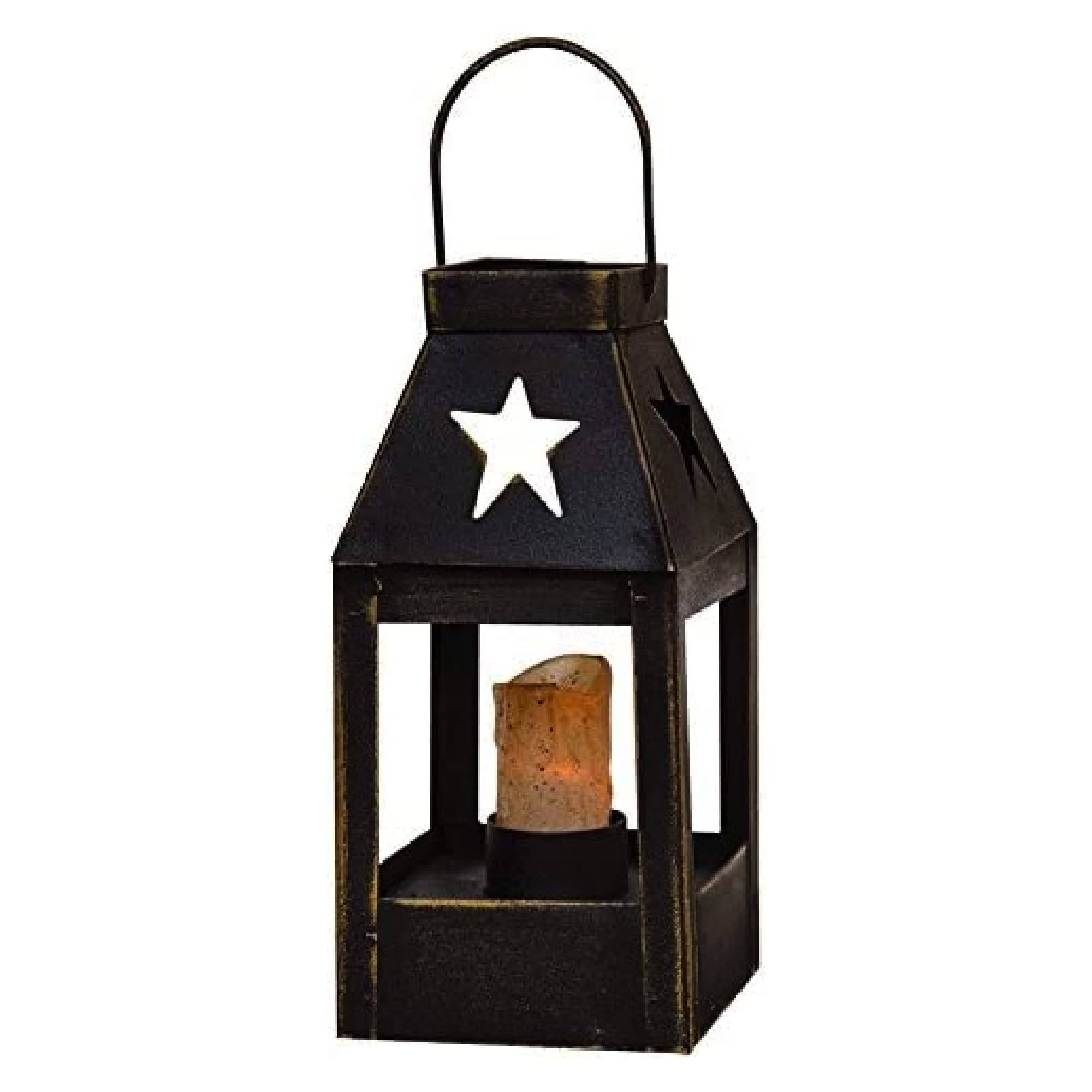 Book Cover CWI Gifts Mini Decorative Lantern with Star Cutout - 5