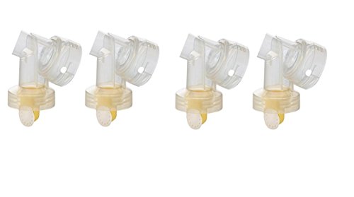 Book Cover Medela PersonalFit Connectors WITH Valves & Membranes 2 pairs- Bulk