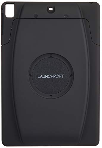 Book Cover IPORT LAUNCH (LaunchPort) Case Wireless Charging iPad Case - Compatible with iPad 9.7 6th gen, iPad 9.7 5th gen, iPad Pro 9.7, iPad Air 2, and iPad Air - Black