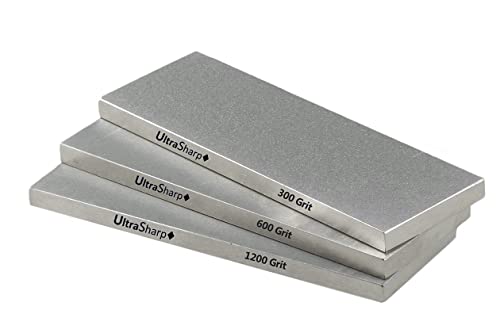 Book Cover Ultra Sharp II Diamond Sharpening Stone Kit - Coarse/Medium/Extra Fine