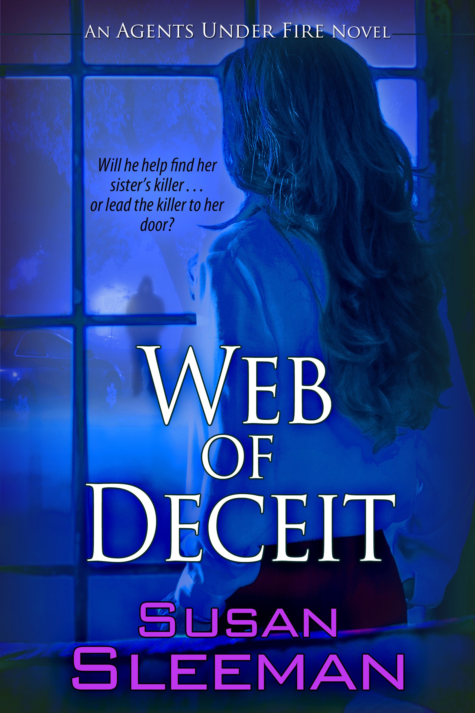Book Cover Web of Deceit (Agents Under Fire)