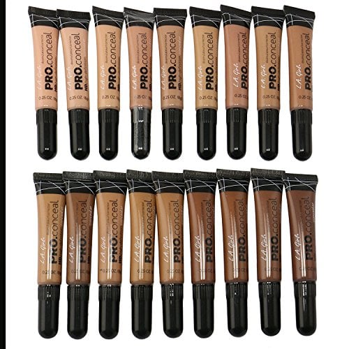 Book Cover L.a. Girl 18 Pc Pro Conceal High Definition Concealer Set Of 18 Color Gc971988