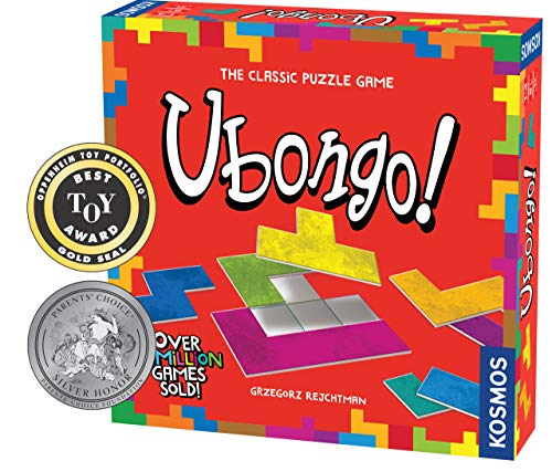 Book Cover Thames & Kosmos 696184 Ubongo-Sprint to Solve The Puzzle | Family Friendly Fun Game | Highly Re-Playable | Quality Components Strategy, 1-4 Players | Ages 8+ |