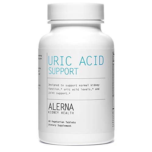 Book Cover Alerna Kidney Health: Uric Acid Support with Tart Cherry, Celetry Extract, Tumeric, Quercetin, and More to Support Normal Kidney Function & Uric Acid Levels - (1 Bottle)