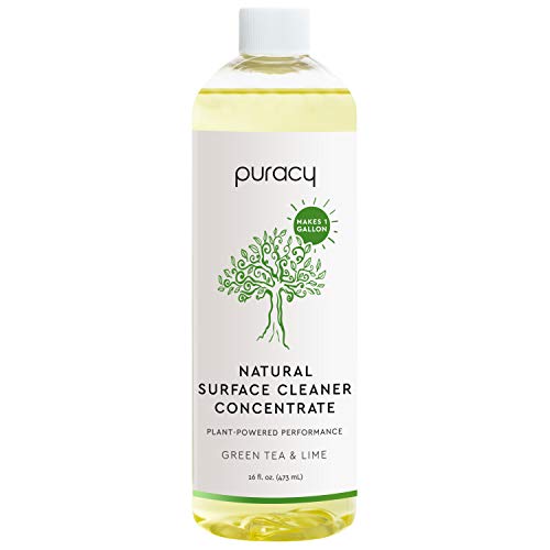 Book Cover Puracy Multi-Surface Cleaner Concentrate, Household Natural All Purpose Cleaning Solution, Makes 1 Gallon