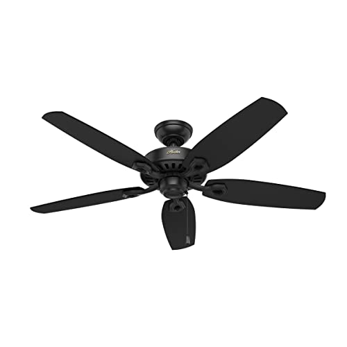 Book Cover Hunter Fan Company 53243 Builder Elite Indoor Ceiling Fan with Pull Chain Control, 52