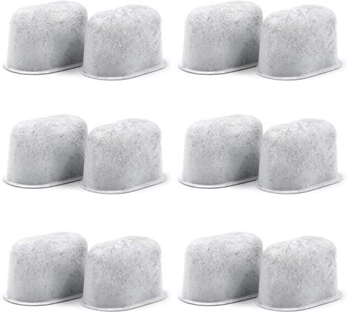 Book Cover Possiave 12-Pack Cuisinart Compatible Charcoal Water Filter Replacement - for all Cuisinart Coffee Machines