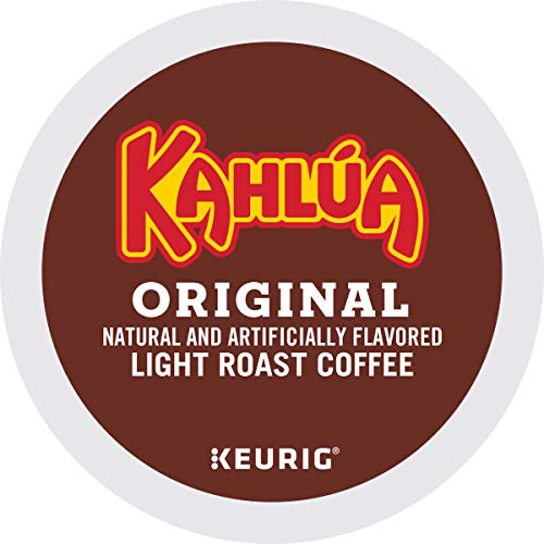 Book Cover Kahlua Coffee Keurig Single-Serve K-Cup Pods, Light Roast Coffee, 72 Count