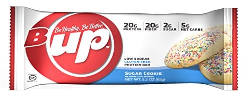 Book Cover B-UP Protein/Nutritional Bar, Sugar Cookie, 2.2 Ounce -Each, 12 Count