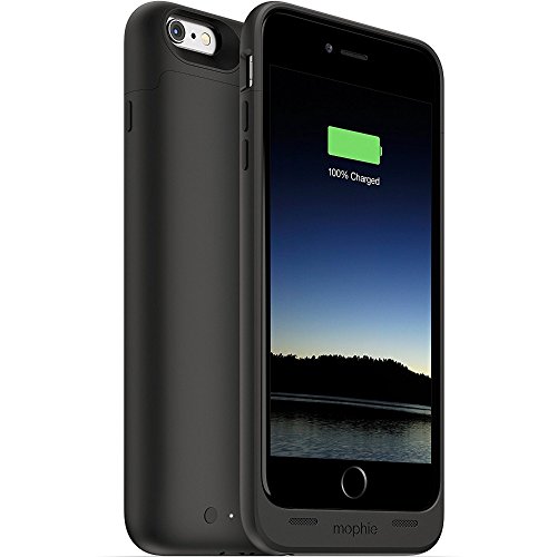 Book Cover mophie juice pack - Protective Battery Case for iPhone 6 Plus / 6s Plus (2,600mAh) - Black