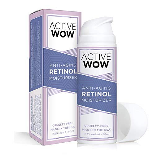 Book Cover Retinol Cream for Face - Anti Aging Cream Deep Moisturizer, Wrinkle Cream for Face & Eyes, 2.5% Retinol Complex