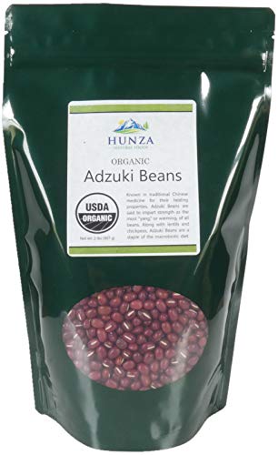 Book Cover Hunza Organic Adzuki Beans (2 lbs)