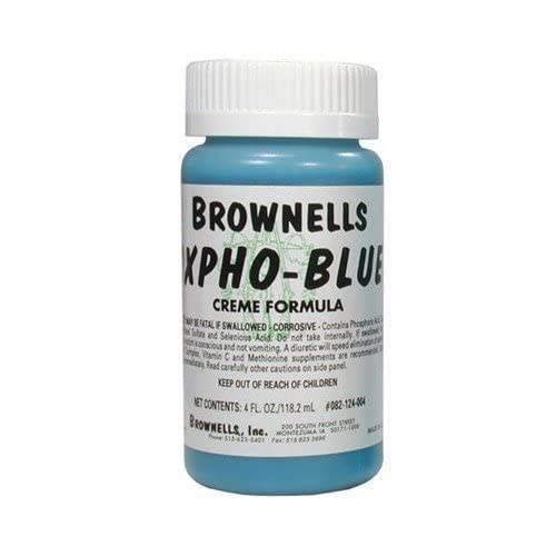 Book Cover Brownell Oxpho-Blue Professional Cold Blue Cream, 4 Fl Oz, All Skin Types, Moisturizer for Adult Hands