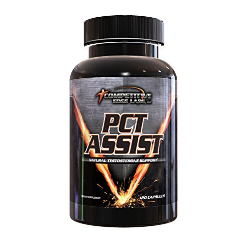 Book Cover PCT Assist by CEL ( Competitive Edge Labs ): All-In-One Post Cycle Therapy Supplement - Increase Natural Testosterone Levels. 120 Caps