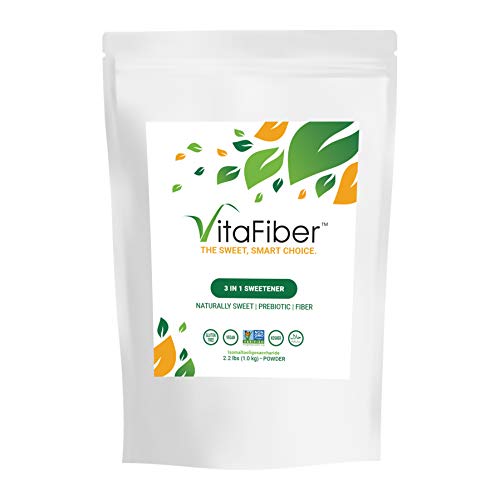 Book Cover VitaFiber IMO Large Powder - Sweet Prebiotic Fiber - Lower Calorie Sugar Alternative - 2.2 lbs