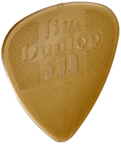 Book Cover Dunlop 442R.73 50th Anniversary Nylon Pick, Gold, .73mm, 36/Bag