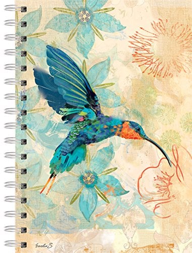 Book Cover Lang Hummingbird of Sagrada Garden of Plumes Spiral Journal by Evelia Sowash (1350005)