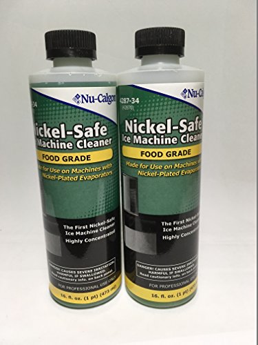 Book Cover 2 Pack Nu-Calgon 428734 Ice Machine Cleaner 16 oz bottles