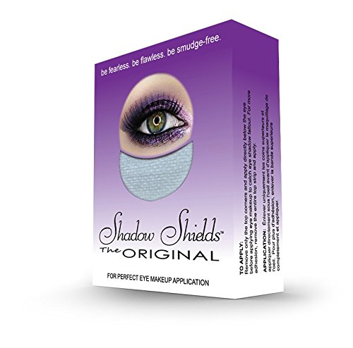 Book Cover Shadow Shields by Michelle Villanueva - 30 Count Box (1 Pack) | The Original Makeup Protection Shield. Be Fearless. Be Flawless. Be Smudge-Free.