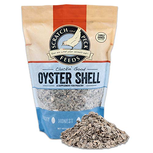 Book Cover Scratch and Peck Feeds Cluckin' Good Oyster Shell Supplement for Chickens and Ducks - 4-lbs - 9300-04