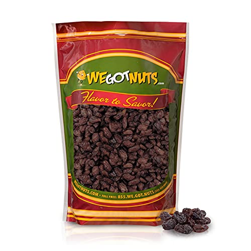 Book Cover Dried Dark Raisins, 5 lb in Resealable Bag • Natural and Healthy Snack, Premium Quality