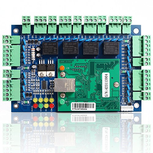 Book Cover UHPPOTE Professional Wiegand 26-40 Bit TCP IP Network Access Control Board with Software for 4 Door 4 Reader