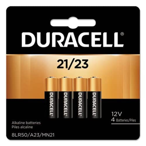 Book Cover Duracell Coppertop Alkaline 21/23 batteries-4 ct