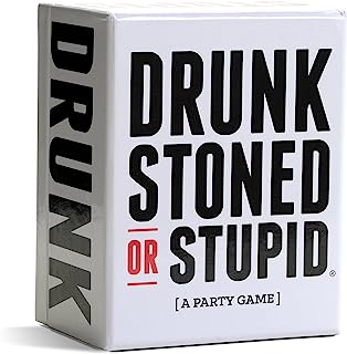 Book Cover Drunk Stoned or Stupid [A Party Game]